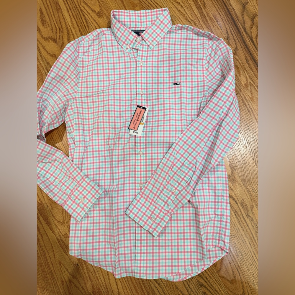 Vineyard Vines Performance Plaid Shirt